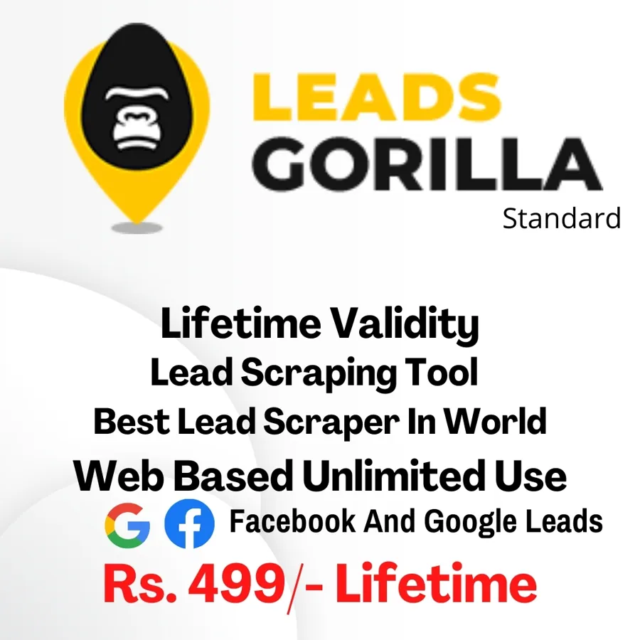 Leads Gorilla 1.0 ā cheap Lead Generation group buy in India